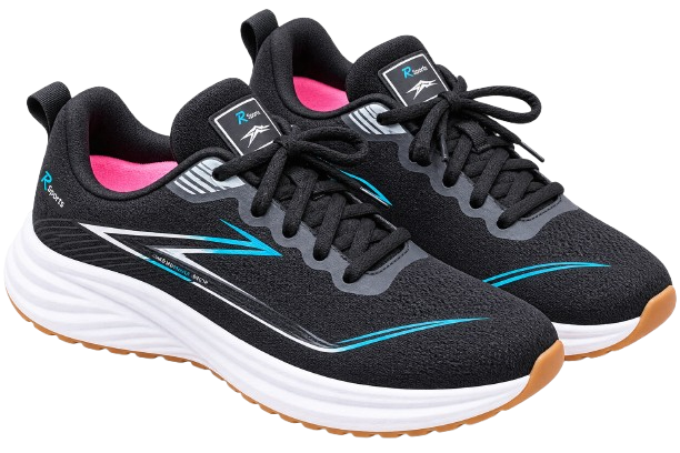 Lightweight Black Running Shoes image 5