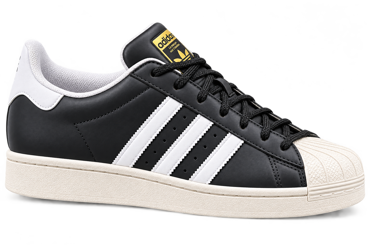 adidas Superstar "Core Black / Cloud White" image 1