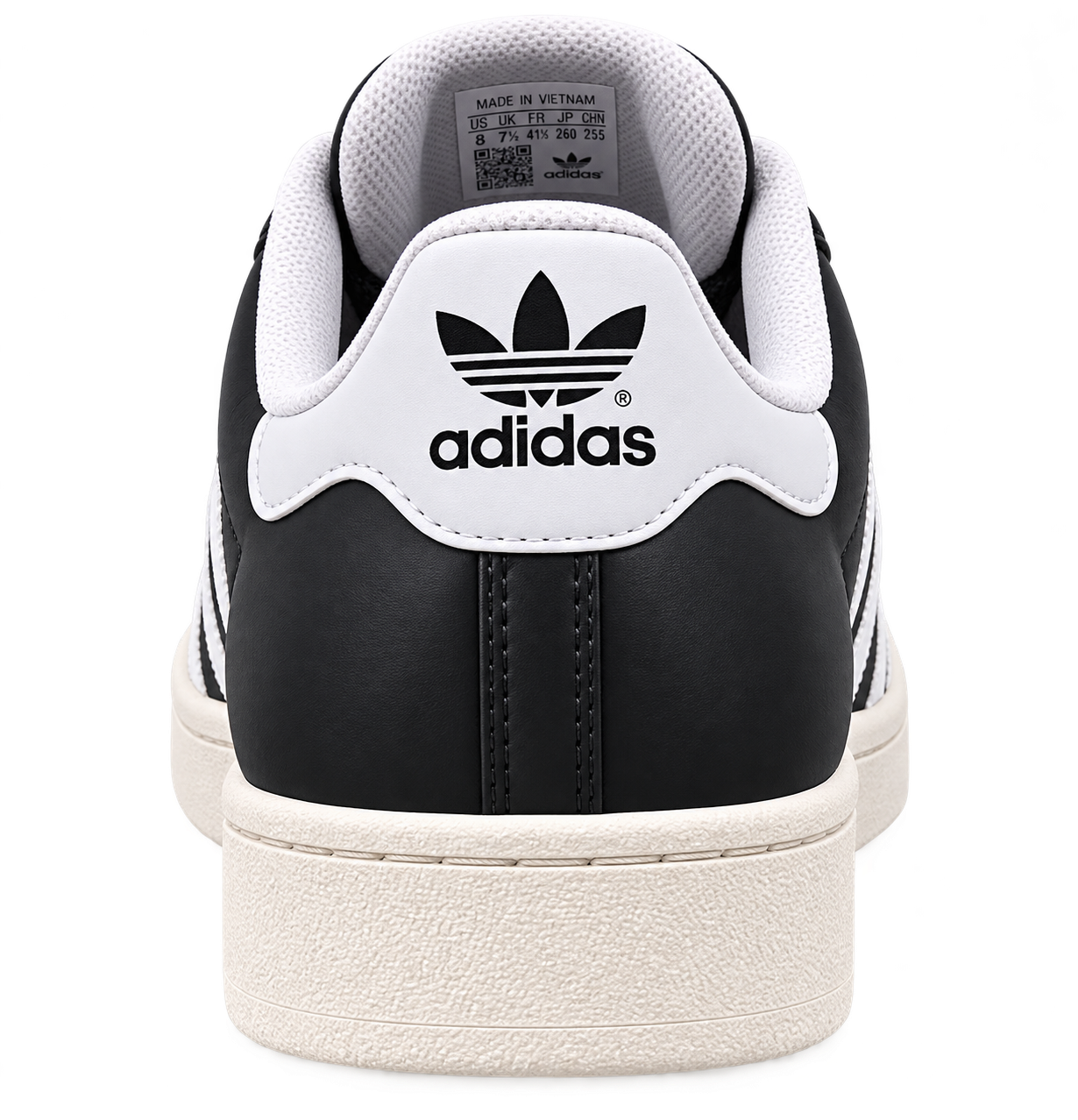 adidas Superstar "Core Black / Cloud White" image 3