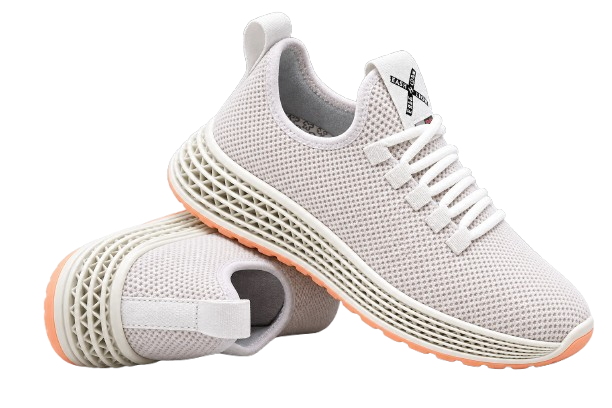 3D-Lattice Running Shoes – Light Grey image 5